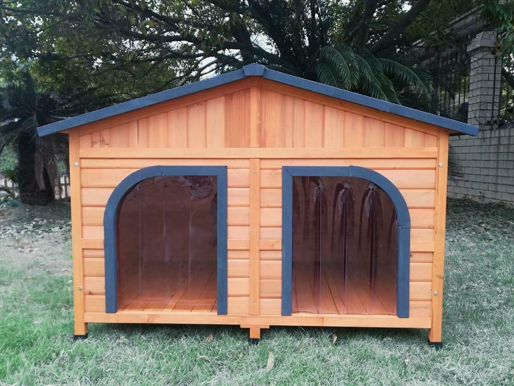 Niche chien XXL abri chien cabane chien niche GEANTE DOUBLE, Animaux & Accessoires, Accessoires pour chiens, Envoi, Neuf