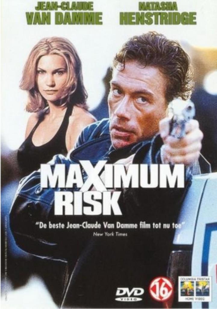 Maximum Risk (1996) Dvd Jean-Claude Van Damme, Cd's en Dvd's, Dvd's | Actie, Gebruikt, Actie, Vanaf 16 jaar, Ophalen of Verzenden