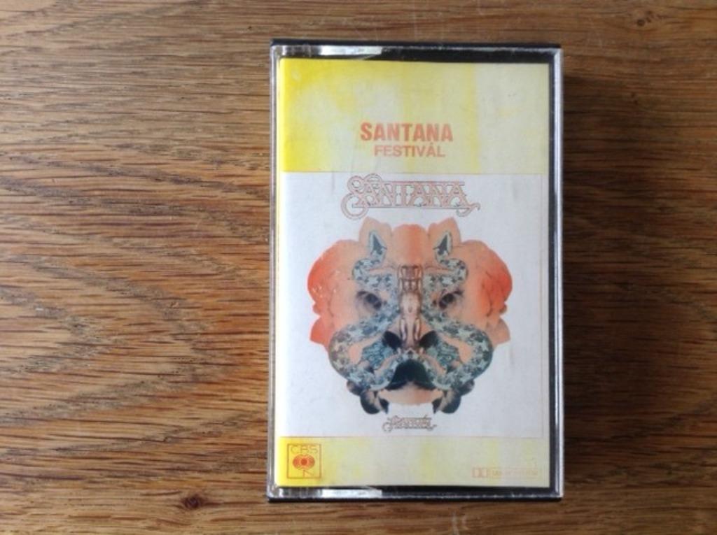 muziekcassette santana, Ophalen of Verzenden, Rock en Metal, 1 bandje, Origineel