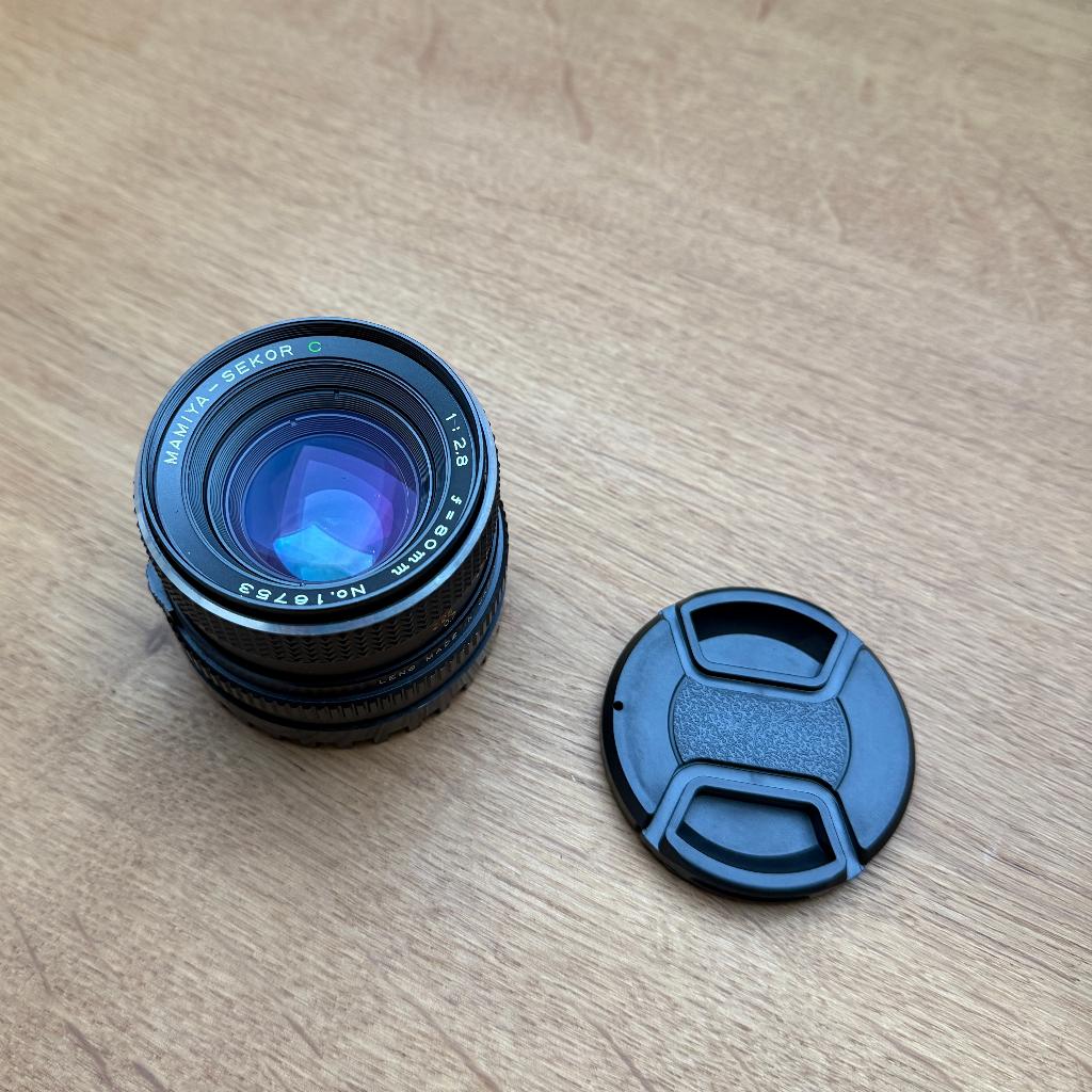 Mamiya sekor c 80mm f2.8 - 645, Enlèvement ou Envoi, Utilisé, Lentille standard