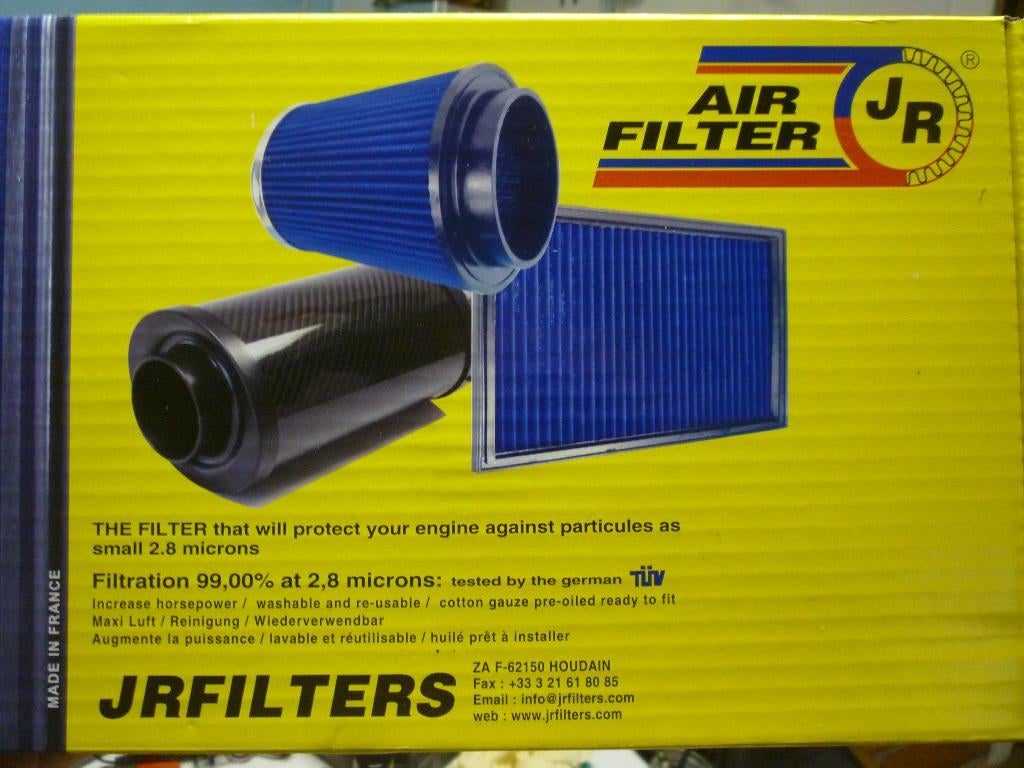 JR Sport luchtfilterset voor Clio V, Micra V, Dacia Sandero, Auto-onderdelen, Ophalen of Verzenden, Gebruikt, Renault