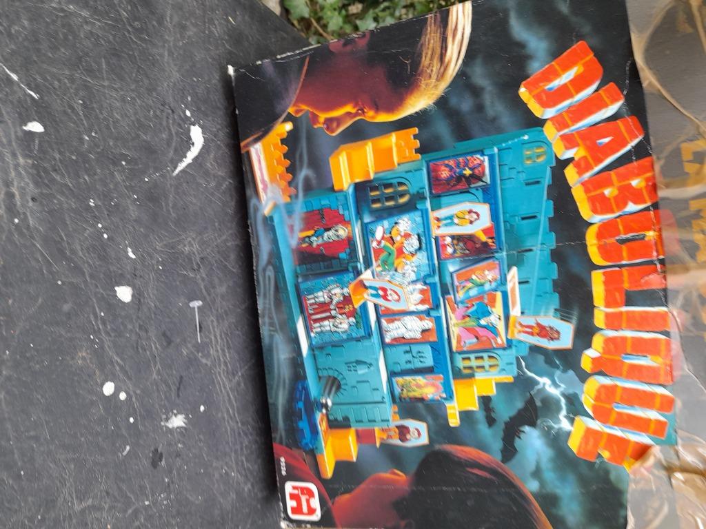 zeer oud speelgoed met doos  vintage, Enlèvement, Utilisé