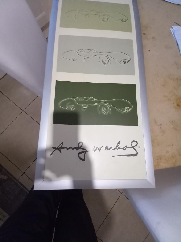 Reproduction Andy Warhol, Maison & Meubles, Enlèvement ou Envoi, Utilisé