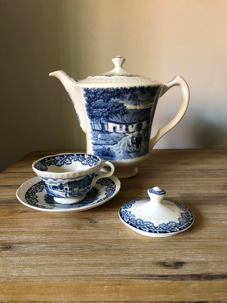 Deksel suikerpot Boerenhoeve koffiekan…, Ophalen
