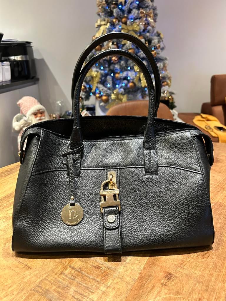 Neuville handtas, Bijoux, Sacs & Beauté, Sacs | Sacs Femme, Enlèvement ou Envoi, Comme neuf, Noir, Sac à main