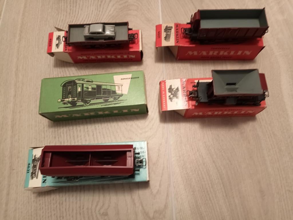 Märklin wagons, Hobby en Vrije tijd, Modeltreinen | H0, Ophalen of Verzenden, Märklin