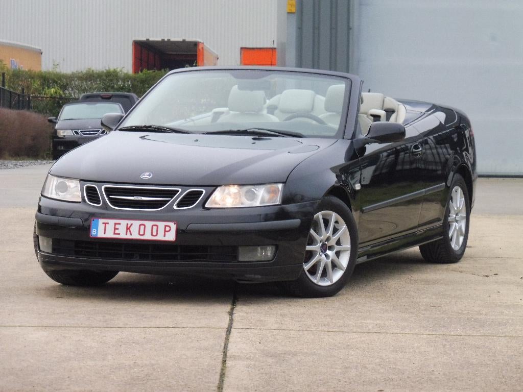 Saab 9-3, 1.8T, 2006, Cabrio, Garantie..., Cuir, Achat, Entreprise, Boîte manuelle
