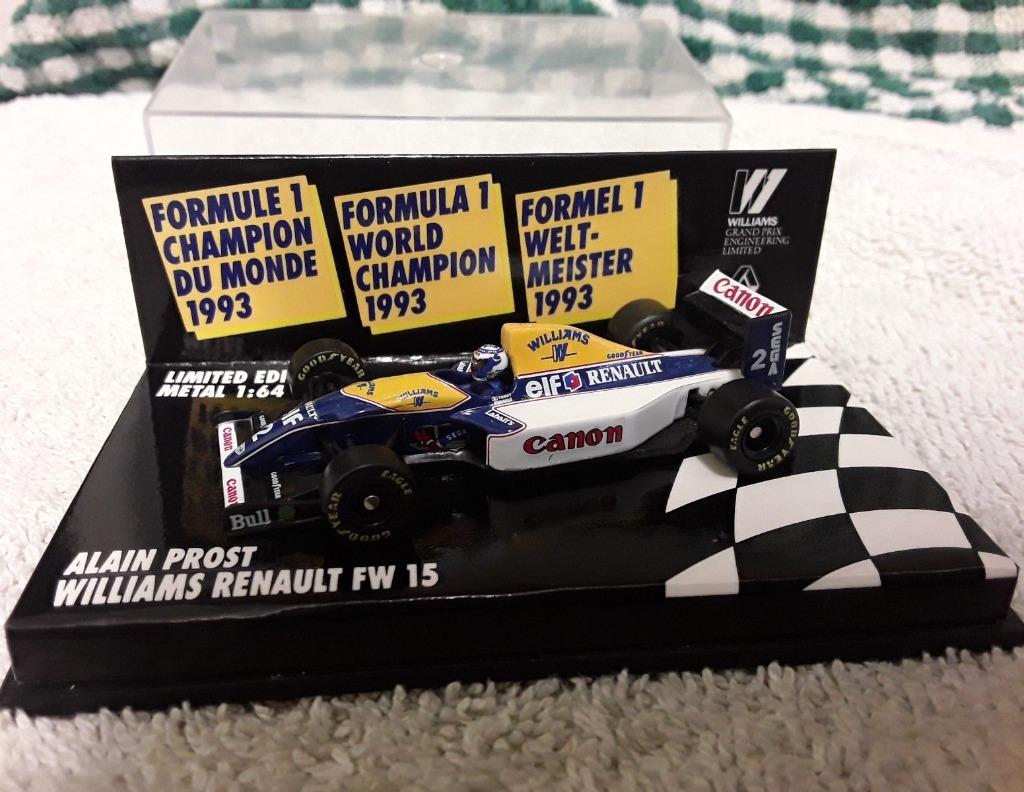 Williams Renault FW15 1993 Worldchampion Alain Prost, Enlèvement ou Envoi, Comme neuf, Voiture