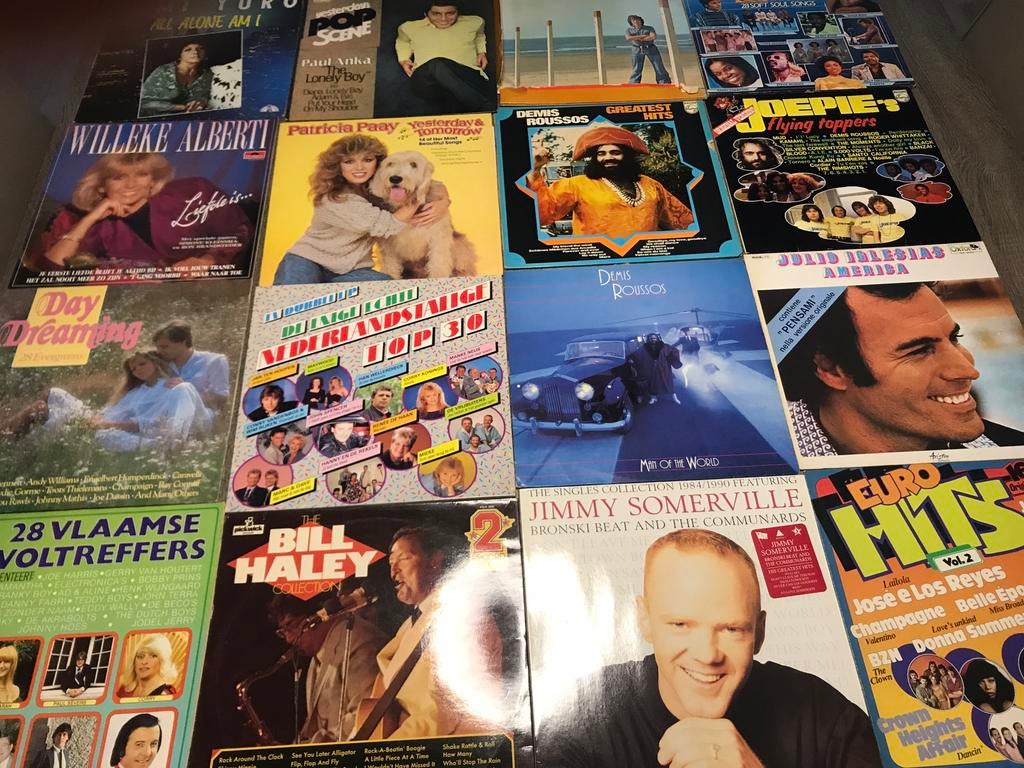 LOT LP’S 116 STUKS, Enlèvement