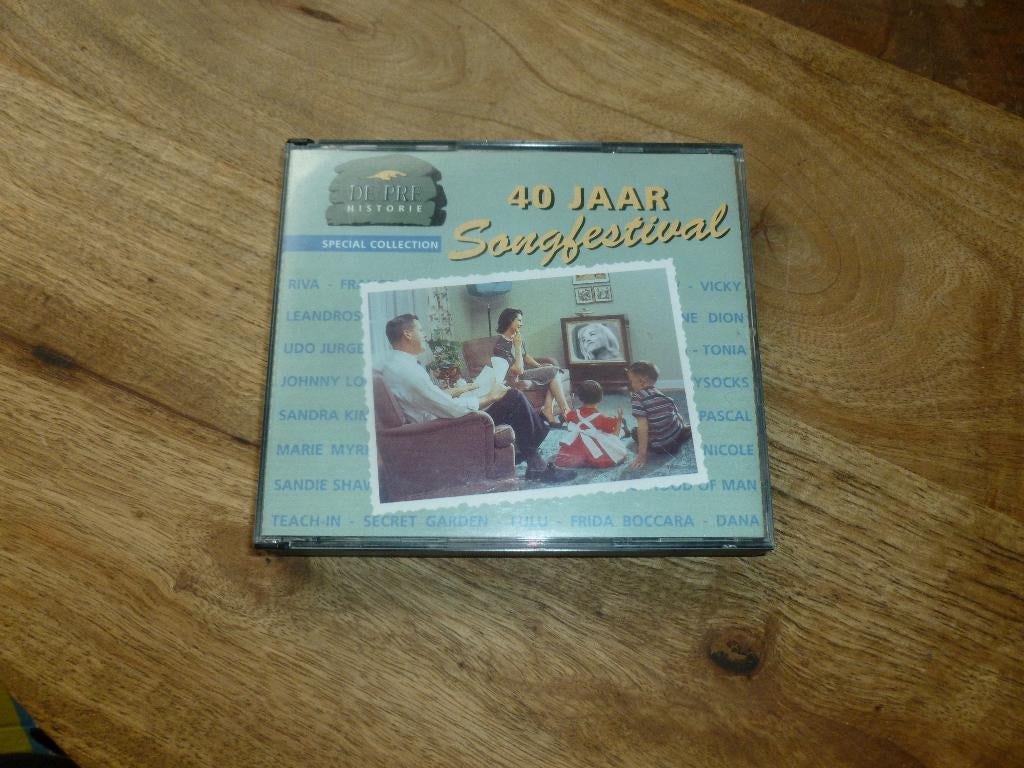 CD Préhistorie '40 jaar Songfestival' / 2 CD's, Cd's en Dvd's, Ophalen