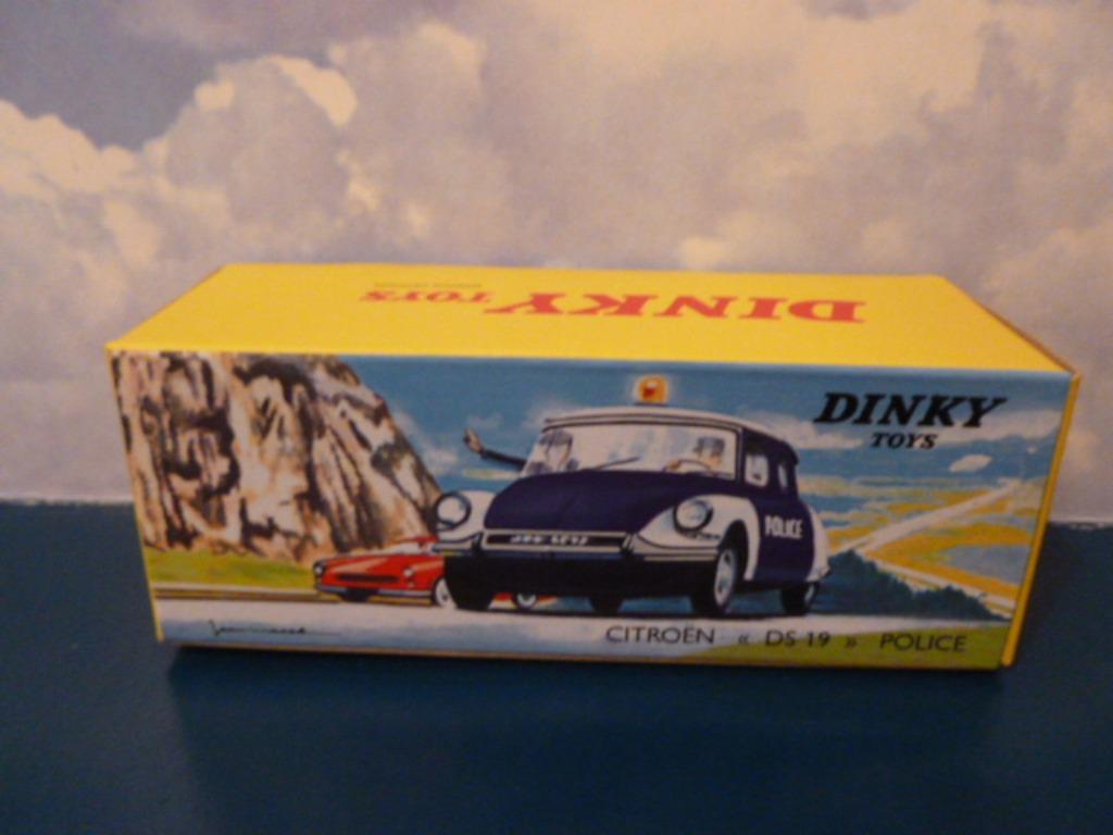 CITROËN DS 19 2e Génération POLICE 1/43 Atlas DINKY Neuve +B, Enlèvement ou Envoi, Neuf, Voiture, Dinky Toys