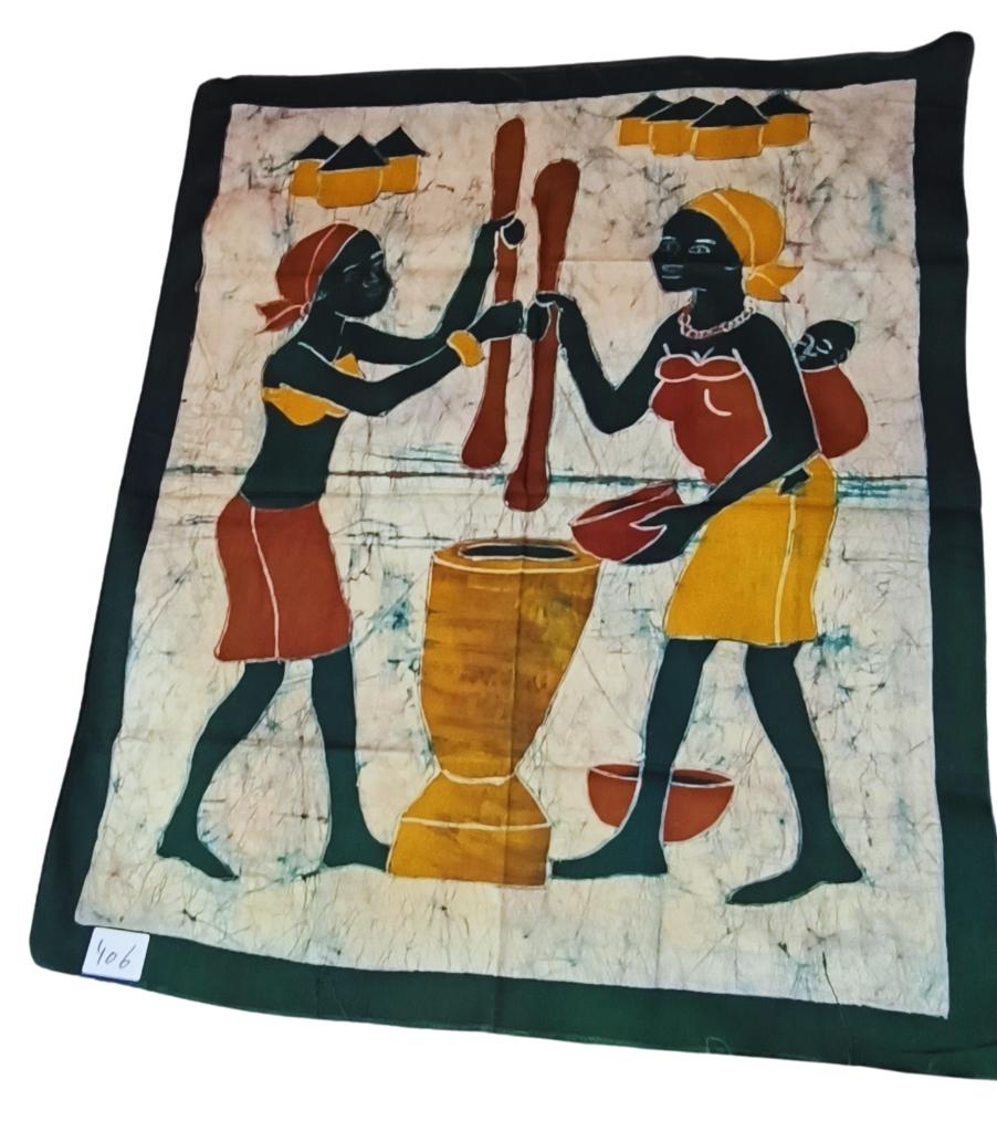 Batik Burkina Faso, Enlèvement ou Envoi