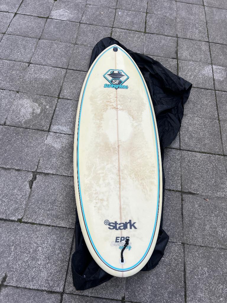 Planche Surf Superfrog Egg, Planche, Moins de 250 cm, Enlèvement, Utilisé