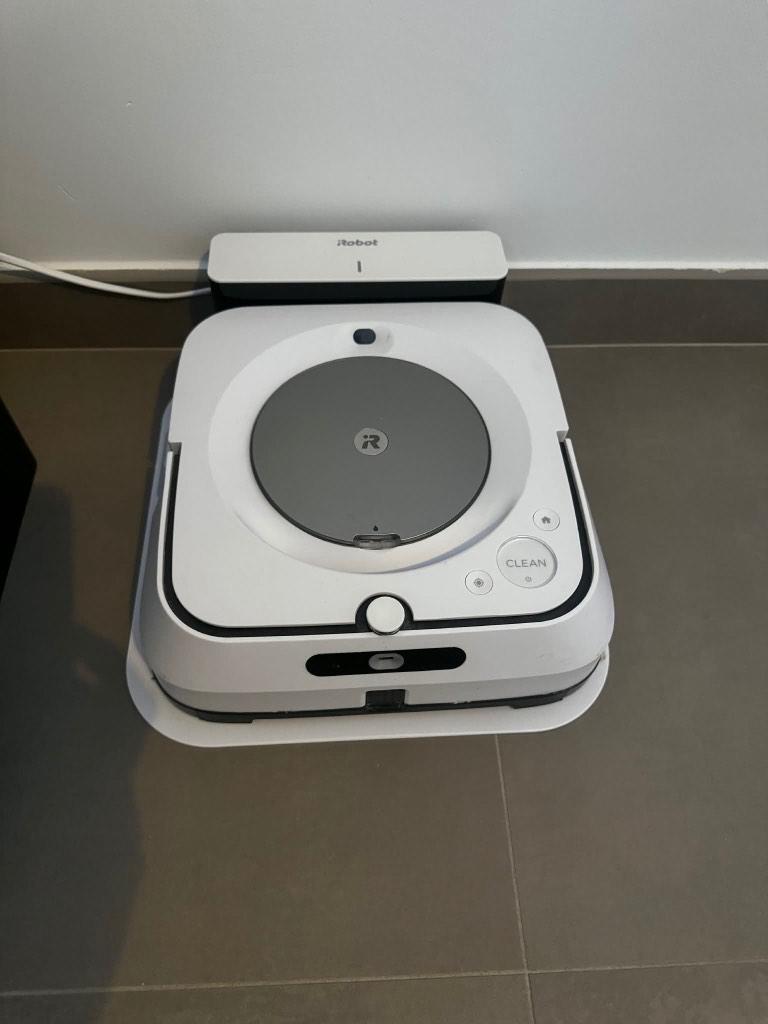 Robot laveur de sol irobot, Electroménager, Enlèvement, Utilisé, Aspirateur robot