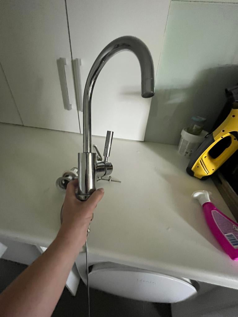 Dornbeacht kraan … badkamer, Doe-het-zelf en Bouw, Sanitair, Ophalen of Verzenden, Zo goed als nieuw, Kraan