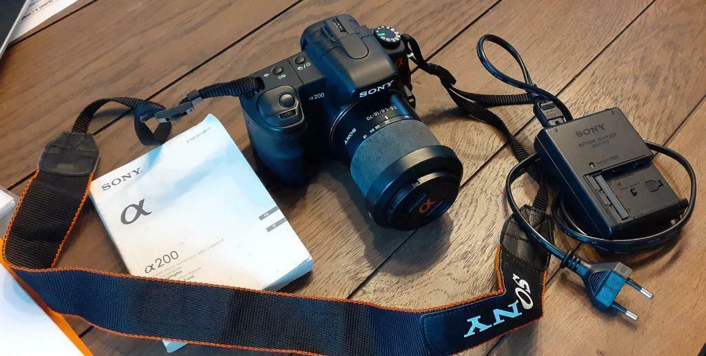 Appareil photo numérique reflex Sony Alpha 200, Ophalen, Gebruikt, 10 Megapixel, Sony