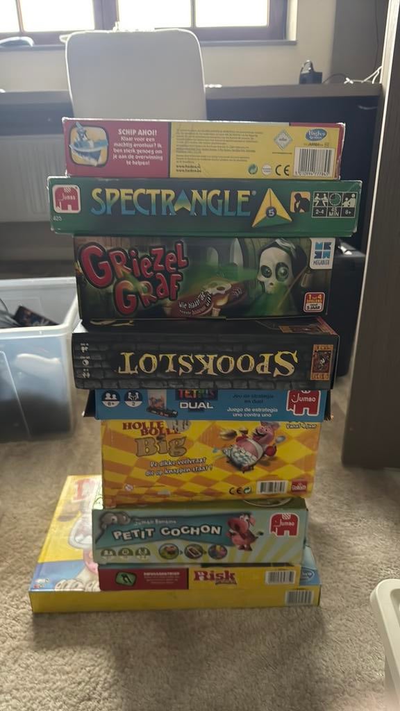 Gezelschapsspellen divers lot, Hobby en Vrije tijd, Ophalen, Gebruikt