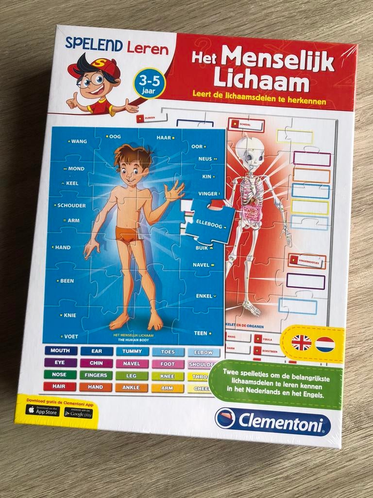 Clementoni - Het menselijk lichaam, Ophalen of Verzenden, Nieuw