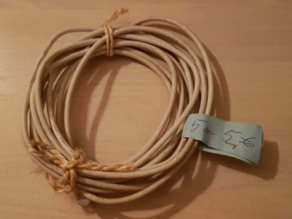 Kabel van 5 M voor Coditel TV, Audio, Tv en Foto, Audiokabels en Televisiekabels, Ophalen of Verzenden, Zo goed als nieuw, 5 tot 10 meter