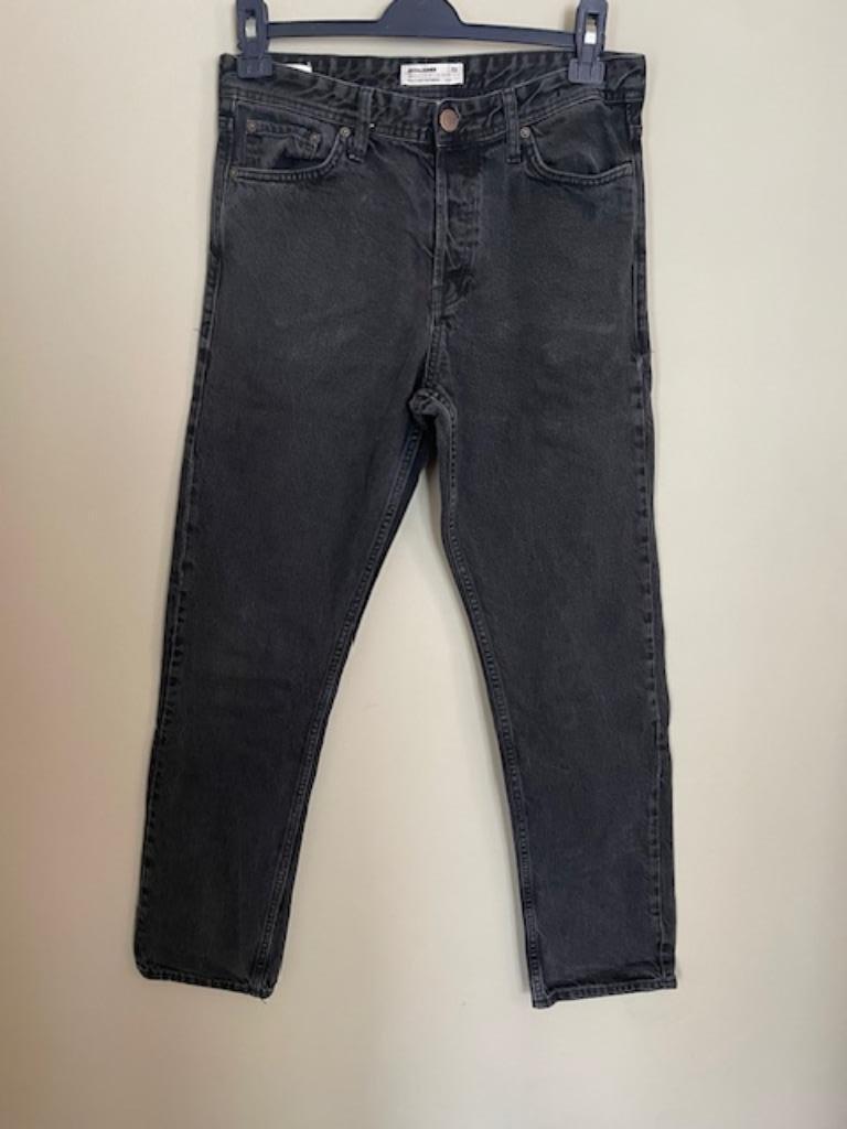 Zwarte jeans broek - jongen - 29/32 - Jack & Jones, Kinderen en Baby's, Broek, Ophalen of Verzenden, Zo goed als nieuw, Jongen