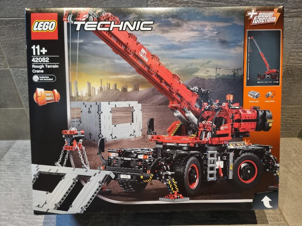 Lego Technic, Kraan voor alle terreinen (42082) Nieuw, Enfants & Bébés, Jouets | Duplo & Lego, Neuf, Lego, Ensemble complet, Enlèvement ou Envoi