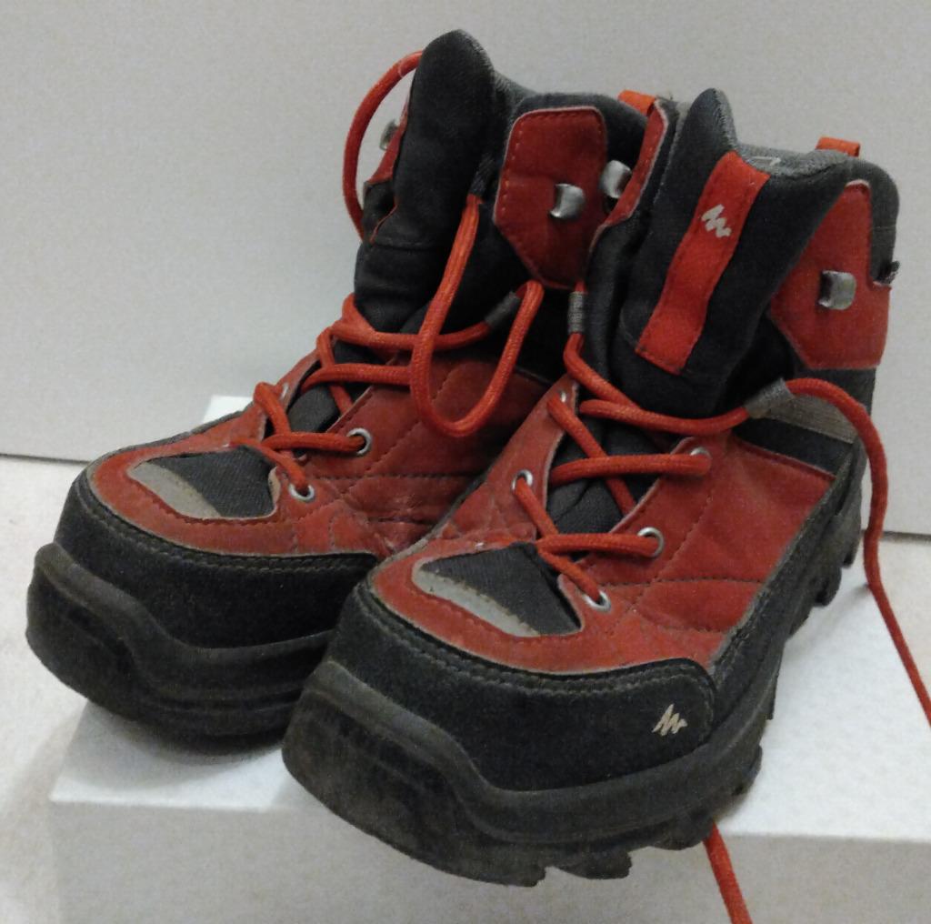 Rode wandelschoenen 34, Kleding | Dames, Schoenen, Ophalen, Wandelschoenen, Decathlon, Gedragen