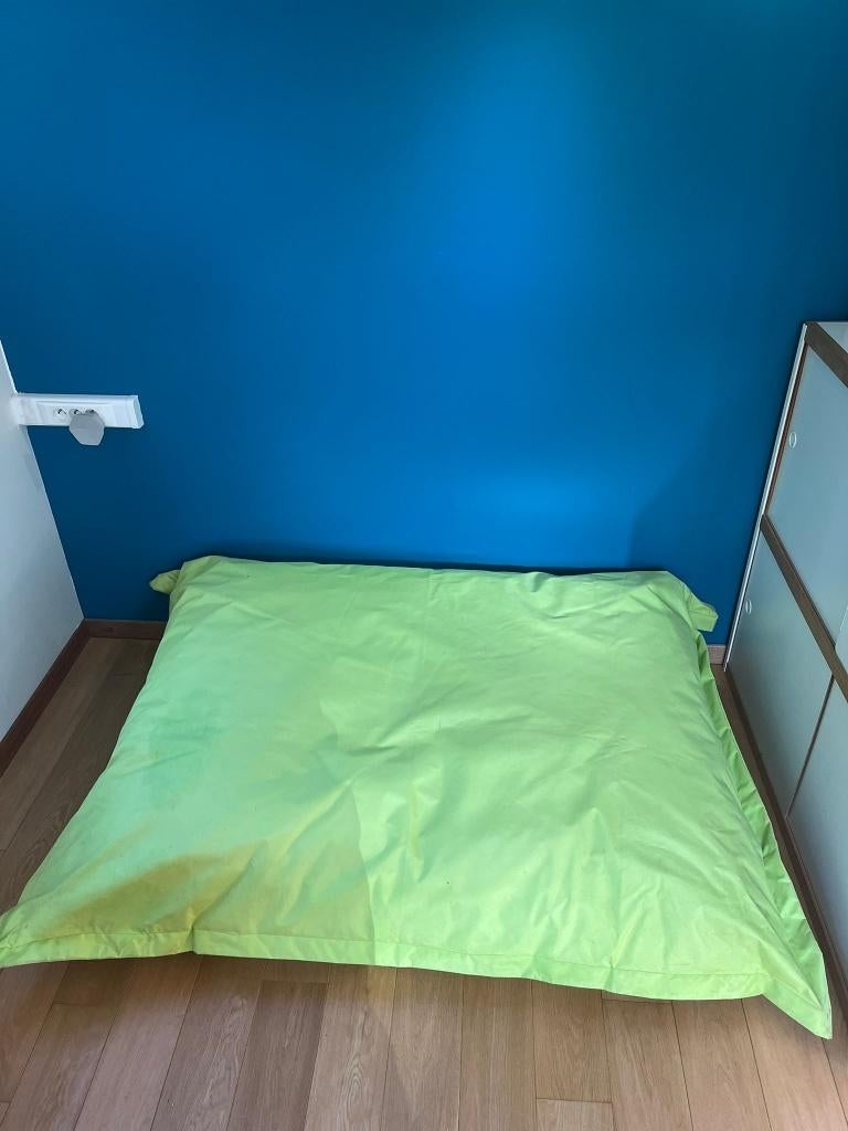 zitzak, Huis en Inrichting, Zitzakken, Ophalen, Gebruikt, Groen, Zitzak