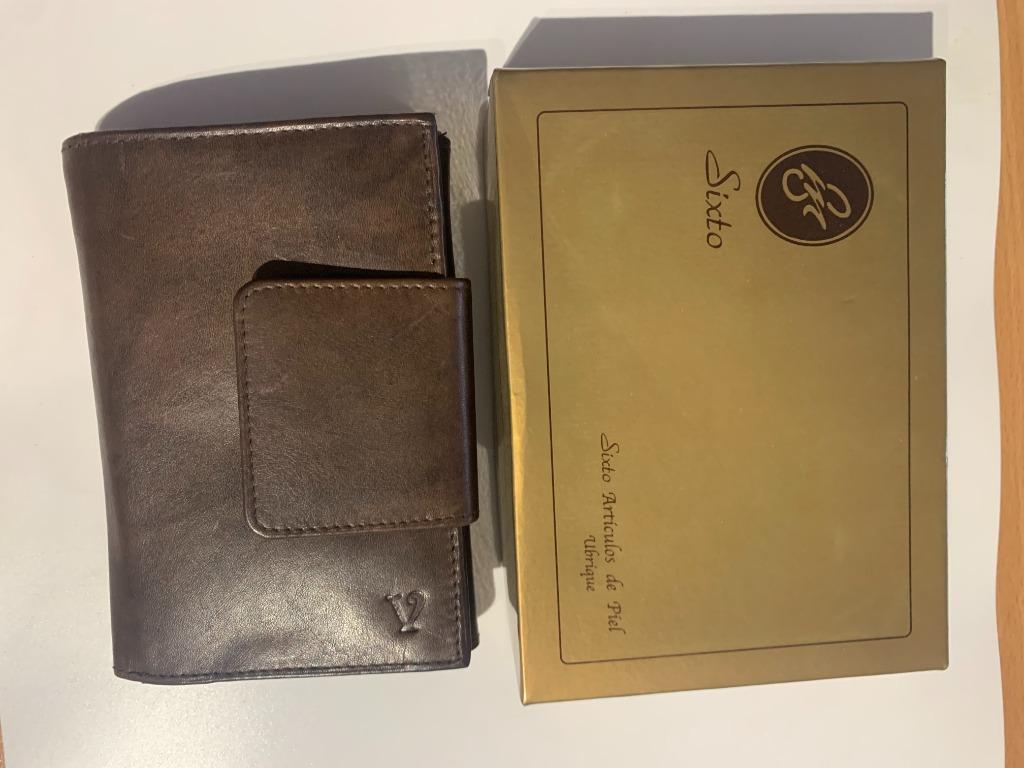 Portefeuille cuir ,femme ,marron ,NEUF, Neuf, Brun, Cuir