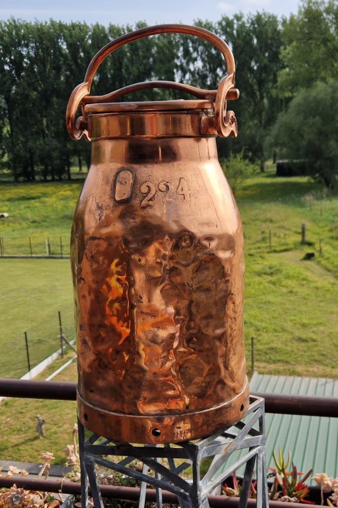 Pot à lait antique👍de France de 1920👍 impressionant👍, Enlèvement
