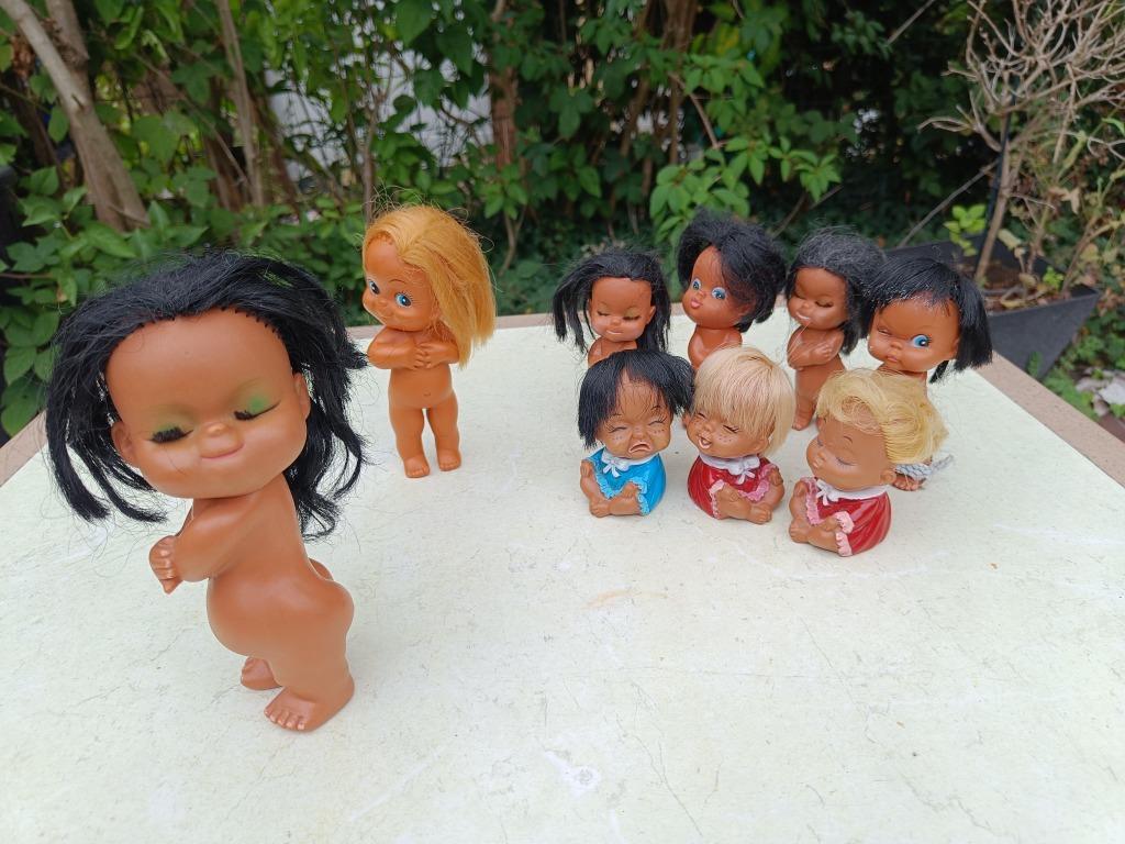 vintage popjes, Verzamelen, Ophalen of Verzenden, Gebruikt, Overige typen