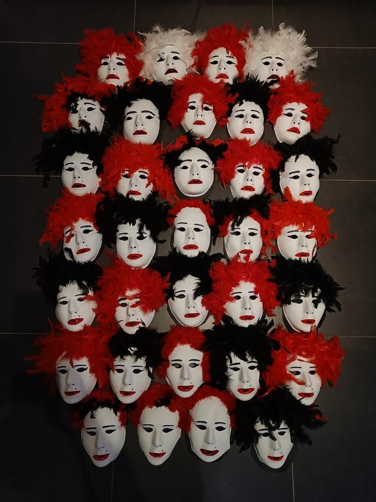 Collection de masques., Hobby & Loisirs créatifs, Enlèvement ou Envoi, Utilisé