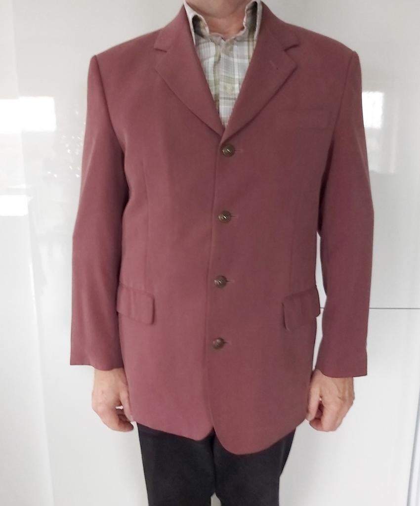 Veste bordeaux New Fast 52, Enlèvement ou Envoi, Comme neuf, Taille 52/54 (L), New Fast