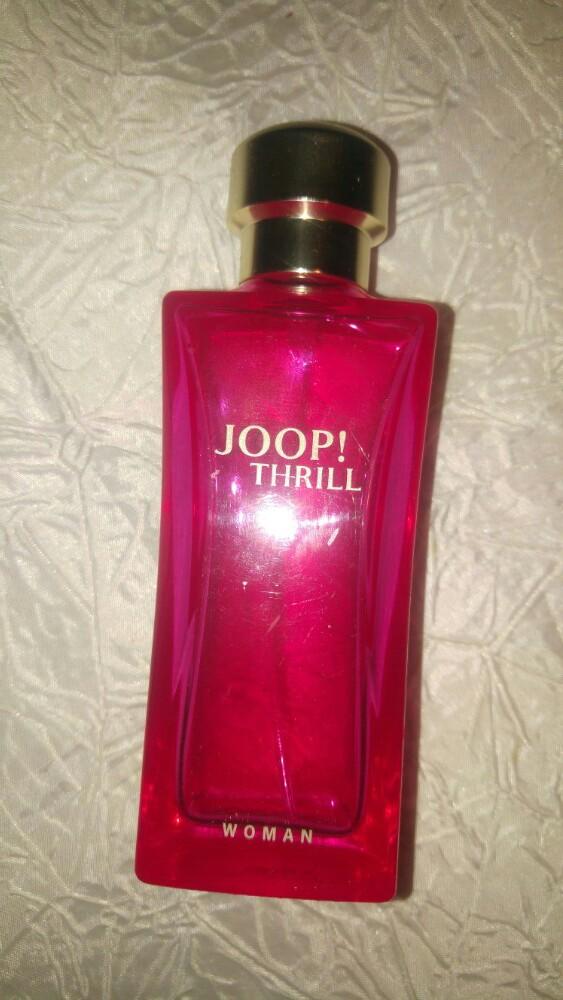 Vintage 1980-2000 eau Parfum Joop Thrill 75ml Demi, Handtassen en Accessoires, Ophalen of Verzenden, Gebruikt
