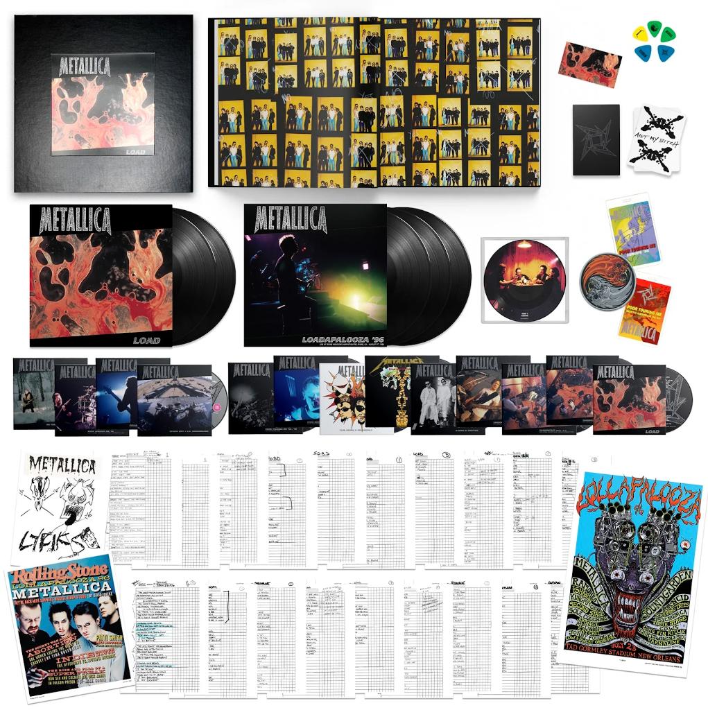 15Cd + 4Dvd + Vinyl 6LP Metallica Load Box Set NIEUW, Cd's en Dvd's, Ophalen of Verzenden, Nieuw in verpakking, Boxset
