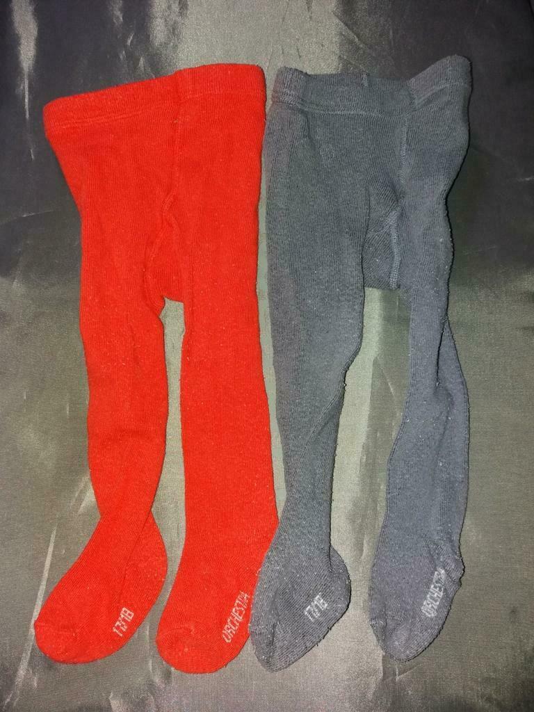 Lot 2 collants bébé 17/18, Enlèvement ou Envoi, Utilisé, Autres types, Fille