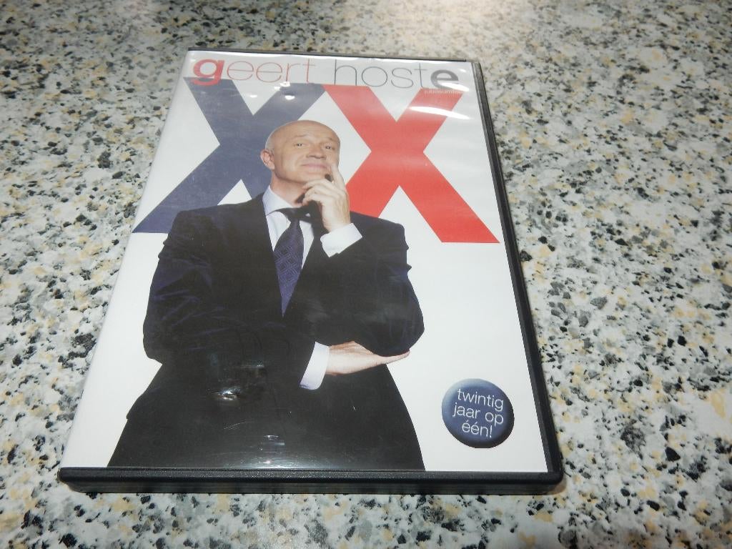nr.2306- Dvd: geert hoste xx - humor, Enlèvement ou Envoi, Comme neuf, Stand-up ou Spectacle de théâtre