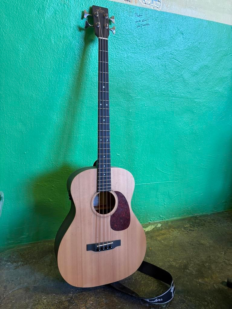 Sigma akoestische bass guitaar, Musique & Instruments, Enlèvement, Comme neuf