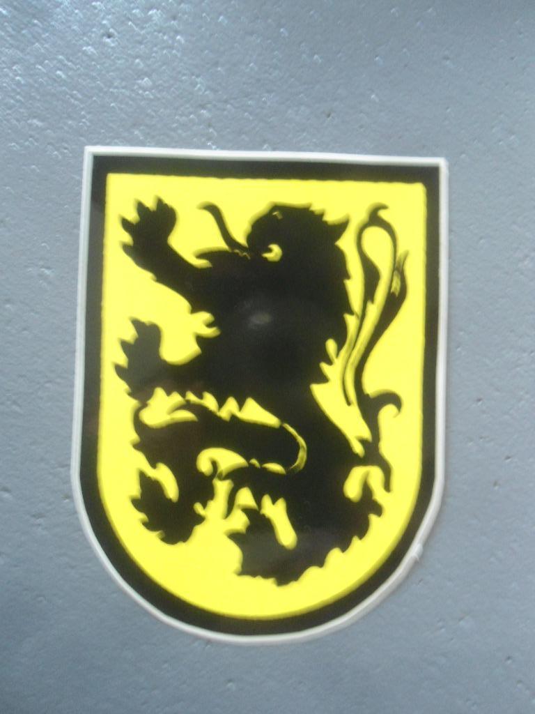 Vlaamse leeuw zelfklever, Envoi, Neuf, Autres types