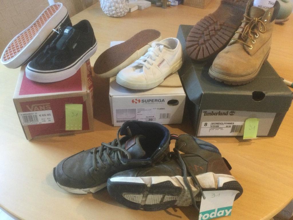 sneakers+ Sandalen +AIGLE  30 31 33 34 35 36 37 38  40 41, Timberland en veel meer, Jongen of Meisje, Schoenen, Ophalen of Verzenden