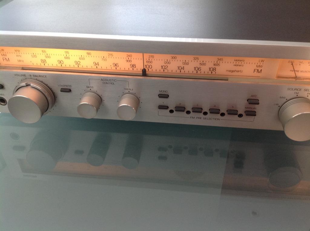 Récepteur stéréo AM-FM Vintage Philips 602, Enlèvement
