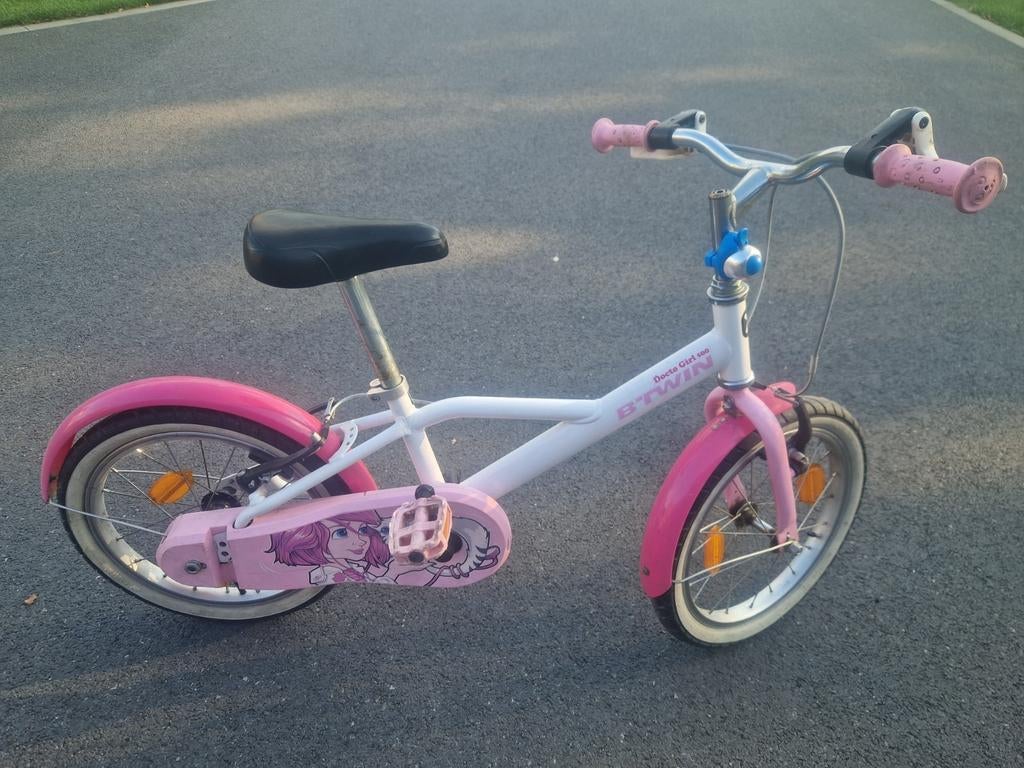Prachtig kinderfietsje voor meisje!, Ophalen of Verzenden, Zo goed als nieuw