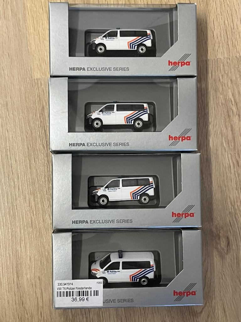 VW T6 Politie/Police (B) | H941914, Envoi, Neuf, Voiture, Herpa
