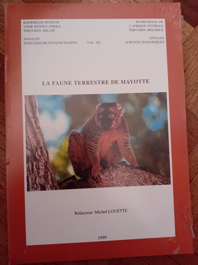 Livre la faune terrestre de mayotte Michel louette, Neuf, Autres espèces, Michel louette, Enlèvement ou Envoi