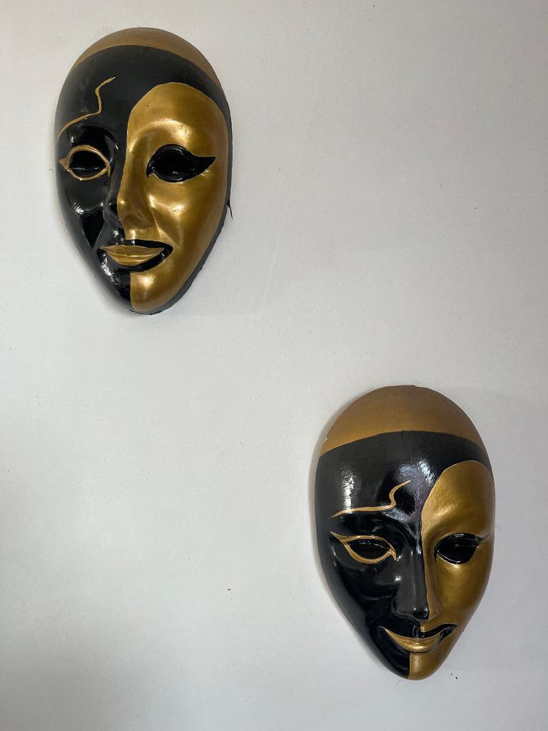 Pierrot muur beeld, Ophalen of Verzenden