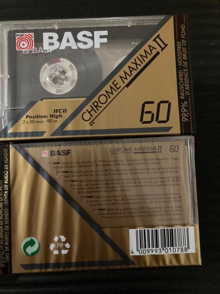 BASF Chrome Maxima II scellé (10x), Enlèvement ou Envoi, Neuf, dans son emballage