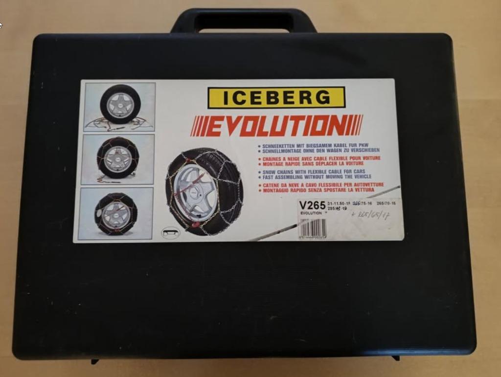 Chaînes marque Iceberg Évolution dimensions voir photo, Ophalen, Gebruikt