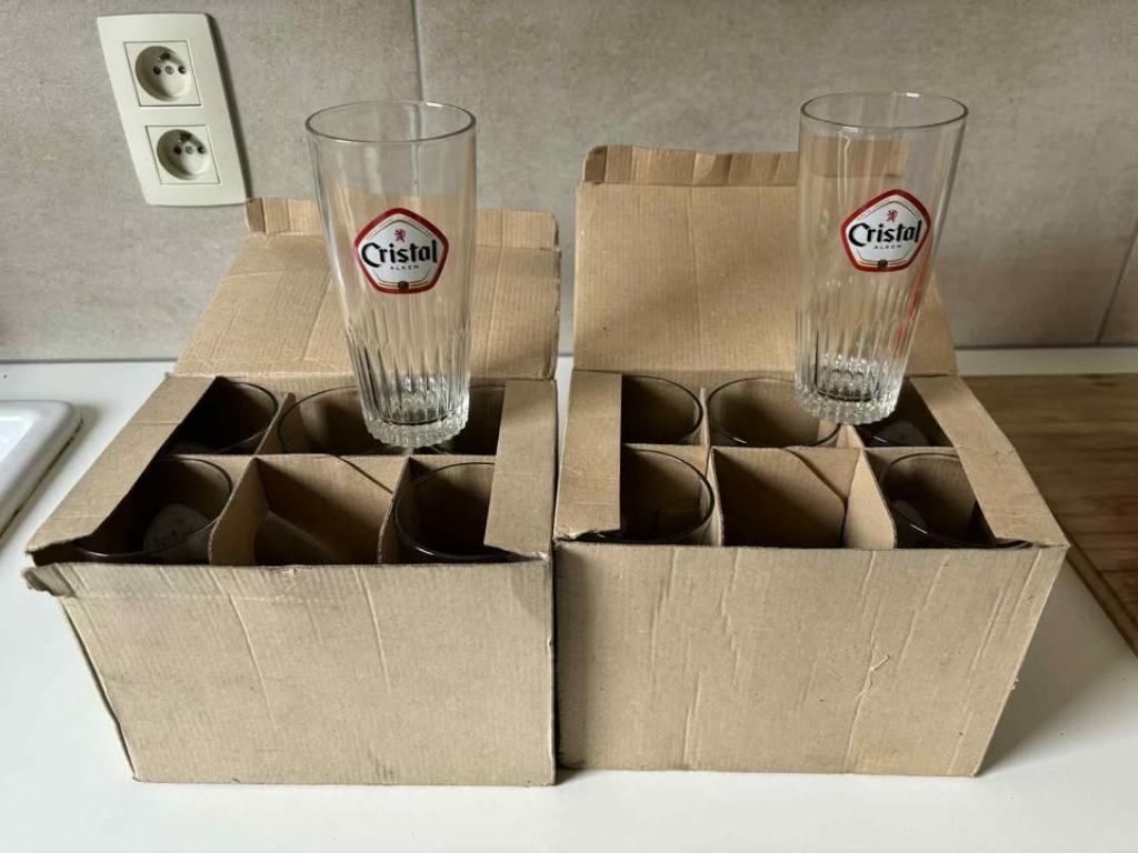 bierglazen Cristal, Enlèvement, Neuf, Verre, Verre ou Verres