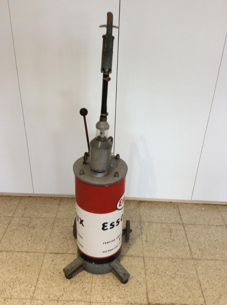 Zeldzame 2 takt pomp in emaille, Ophalen of Verzenden