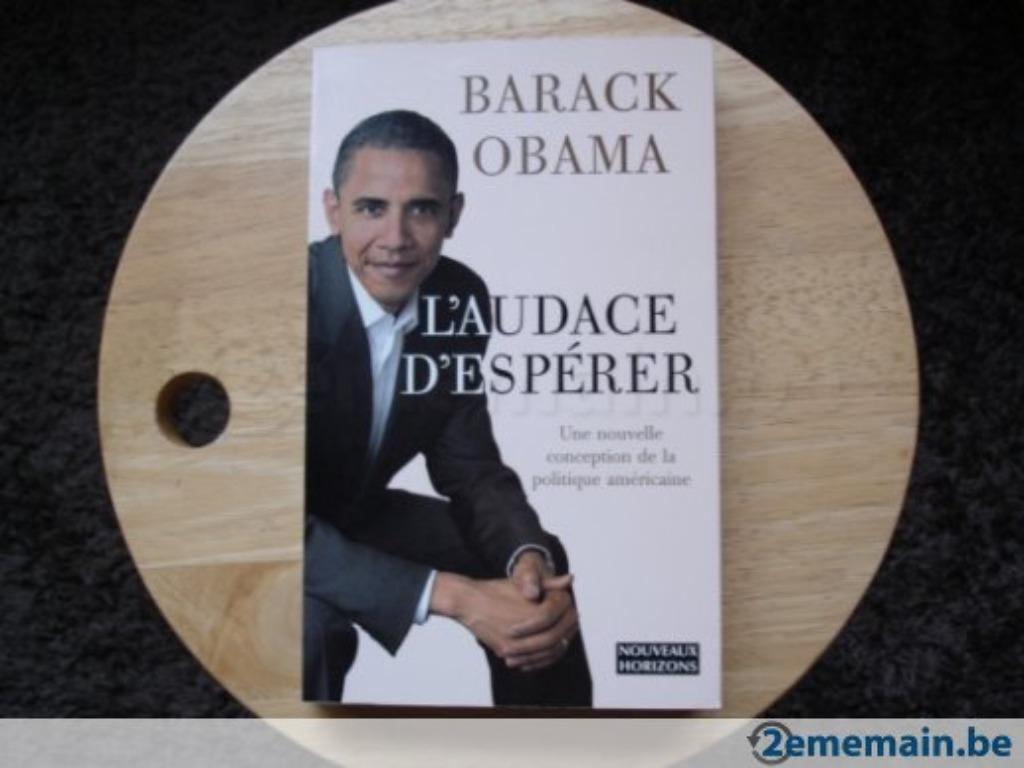 Het lef om te hopen, Barack Obama, Ophalen of Verzenden, Zo goed als nieuw
