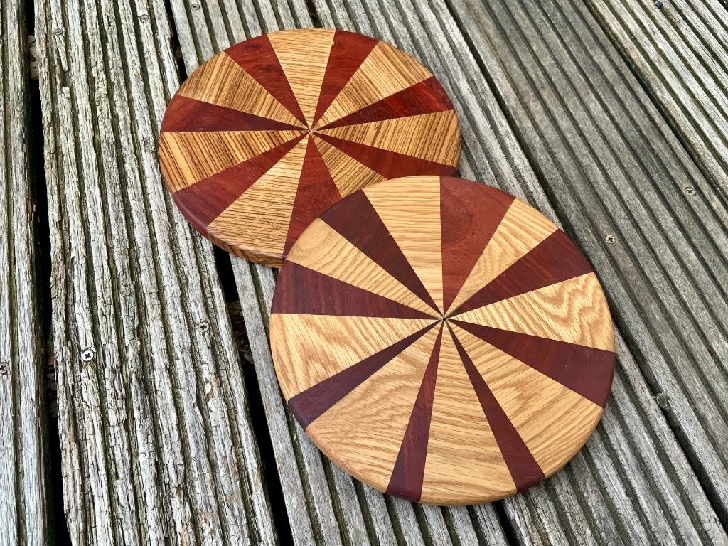 Nieuwe design onderzetters in massief hout, Ophalen of Verzenden, Nieuw, Pot of Pan